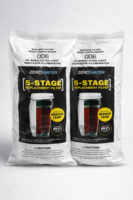NEW 2 Pack Zero Water 5 Stage Advanced Filtration Replacement Water Filter