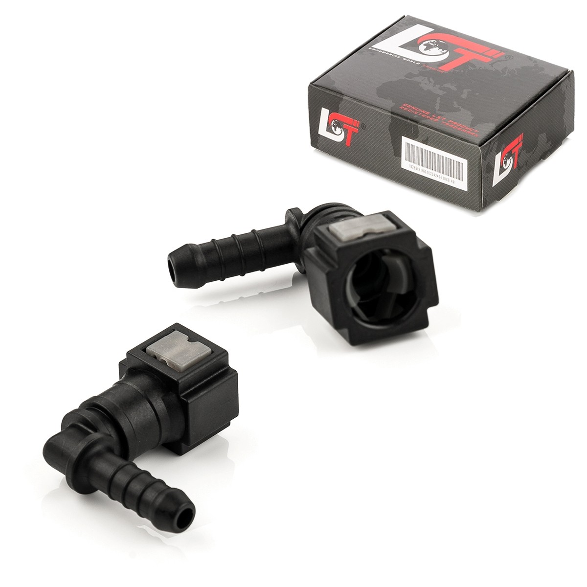 2X Quick Release Fuel Line Coupling L-Piece 6.3X6Mm For DAIMLER