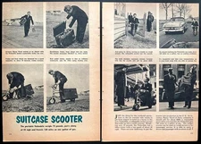 Valmobile "Suitcase Scooter" 1955 pictorial Martin-Moulet Motor Scooter