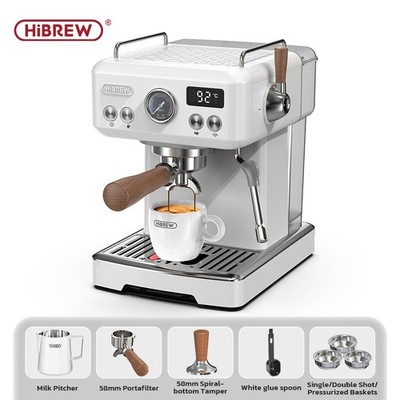 HiBREW H10Plus DIY Espresso Machine 20 Bar Adjustable Temp Cappuccino & Latte