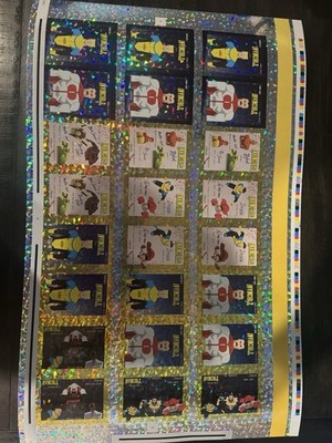 2025 Invincible Uncut Sheet Cracked Ice Keepsake (small Wrinkles)