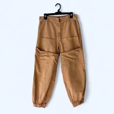 BDG Urban Outfitters Cargo Pants Tan Jogger Style Womens Size L G