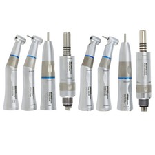 BEING Dental Fiber Optic Slow Speed Contra Angle Straight Air Motor Handpiece 6H