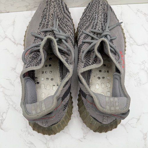 Adidas Yeezy Boost 350 V2 Beluga 2.0 Grey Orange Black Mens Size 11.5 AH2203 - Picture 5 of 12