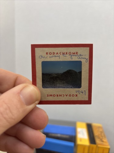Lotto diapositive vintage - 30+ "scatole" del 1940+ con custodia ***non testate - Foto 12 di 24