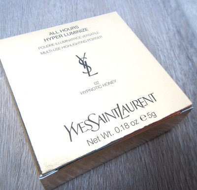 YVES SAINT LAURENT ALL HOURS HYPER LUMINIZE HIGHLIGHTING POWDER HYPNOTIC HONEY