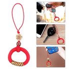 Hand-woven Ring Lanyard Creative Anti-lost Phone Hanging Rope Finger Strap
