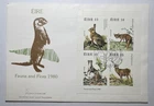 Ireland 1980 Fauna Flora Irish Wildlife EIRE First Day Cover Stamps Envelope FDC