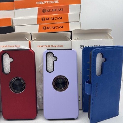 Joblot Of 36 X New SAMSUNG A54 Phone Cases Flip & Shockproof - Picture 3 of 4