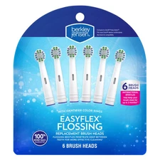 Berkley Jensen Easy Flex Flossing Replacement Brush Head, 6 pk. NO SHIP TO CA