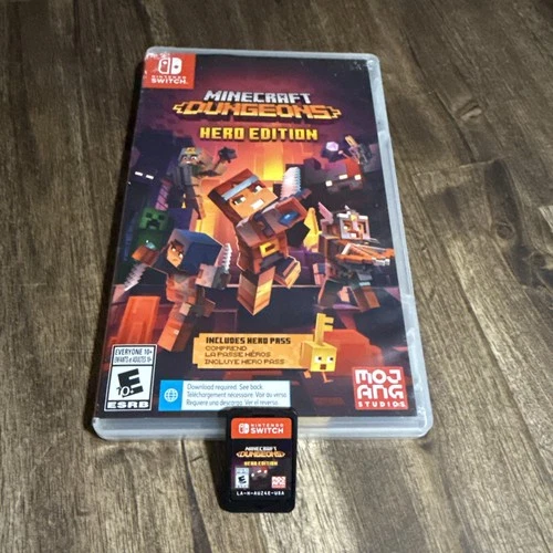 New ListingMinecraft Dungeons Hero Edition -Nintendo Switch -Complete CIB -Tested & Working