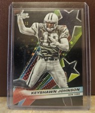 2023 Topps Composite - Cosmic Keyshawn Johnson Black Eclipse Refractor 9/10 🔥