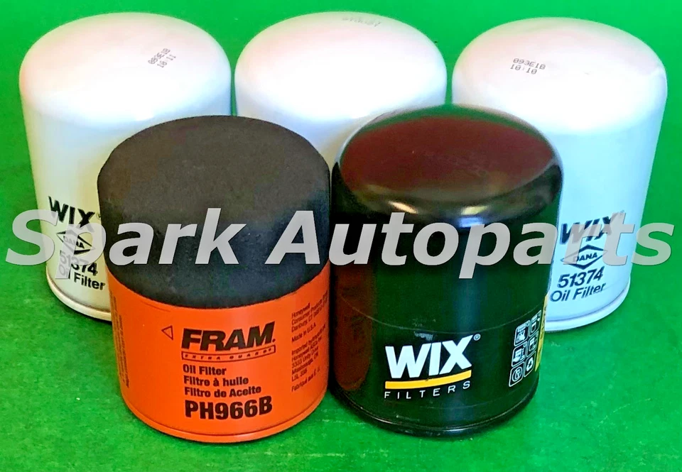 Lot of 5 Engine Oil Filter WIX 51374 FRAM PH966B For FREIGHTLINER, VOLVO Foto 2 de 3
