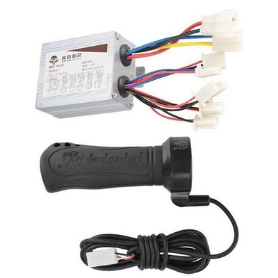 E-Bike 24/36V Controller 500W Motor Brushed Speed Throttle Twist Grip Scooter