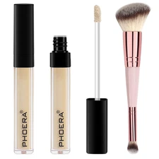 PHOERA Concealer, Lightweight, Full Coverage, Long Lasting, Corrects, Hydrates, 