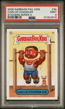 Garbage Pail Kids Stickers Series 4 3B Chin Up Chandler PSA 9 MINT