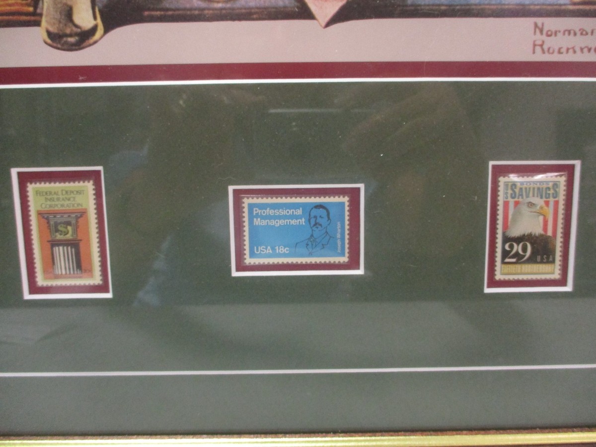 Norman Rockwell The First Of The Month Stamp Collection | eBay