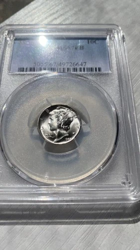 1944-S 10C PCGS MS67 FULL BANDS