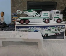 Hess Gasoline Truck And Helicopter NIB - Lights And Sounds 🚚🚁