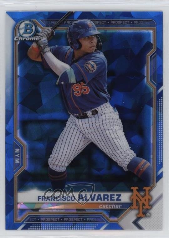 2021 Bowman Chrome Sapphire Edition Prospects Francisco Alvarez #BCP-209 0u46
