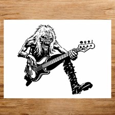 Rock music stencil Inspired Stencil for Creative Crafting Projects - StencilAir