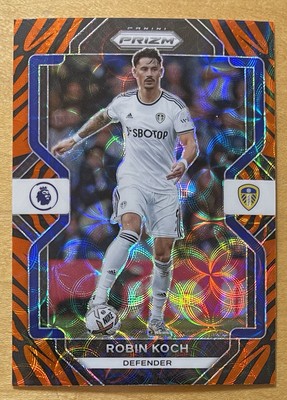 Robin Koch 2022-23 Panini Prizm Premier League Soccer Tiger Stripe #269 Mint