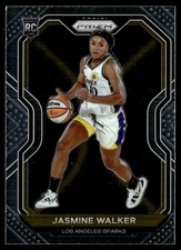 2021-22 Panini Prizm WNBA Jasmine Walker Rookie Los Angeles Sparks #95