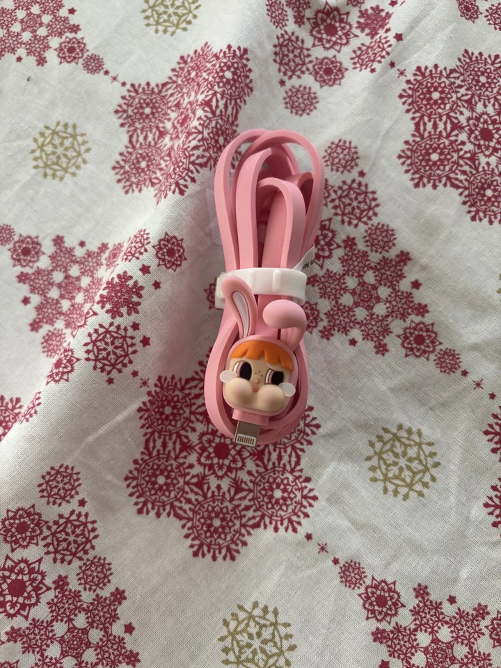 [BLOSSOM🌸🐰]POP MART CRYBABY × Powerpuff1 iphone  Cable Blind Box japan kawaii - Image 4 of 4