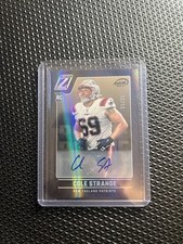 2022 Panini Zenith - Rookies Cole Strange #173 Artist Proof Silver Auto /25