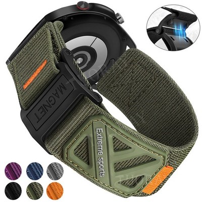 Rugged Nylon Armband für Garmin Venu 3 2 Plus/SQ Vivoactive 6 5 4 3 Active 5 255