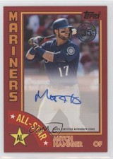 2019 Topps 1984 Baseball All-Stars Red 25/25 Mitch Haniger #84AS-MH Auto ez6