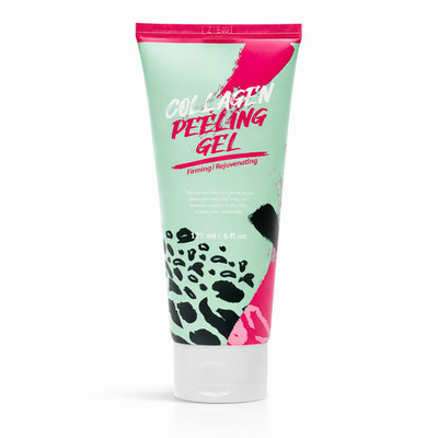 Awakiin Collagen Firming Peeling Gel   Gentle Exfoliating Face Scrub 177ml
