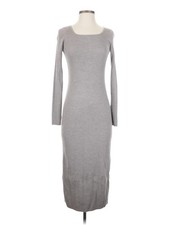 Uniqlo Women Gray Casual Dress S