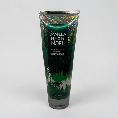 NEW Bath & Body Works Vanilla Bean Noel Moisture Body Cream 8 fl oz
