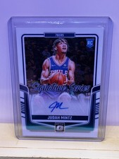 2024-25 Panini Donruss Optic Signature Series AUTO Judah Mintz 
