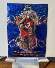 2024 Panini Mosaic Jordan Whitehead Blue Sparkle /96 Tampa Bay Buccaneers #210