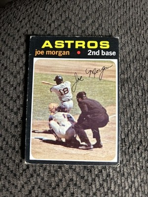 1971 Topps Vintage Baseball Card #264 Joe Morgan HOF Houston Astros