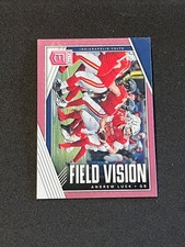 2019 Panini Donruss Elite Football Andrew Luck Field Vision Pink #FV-3 - Colts