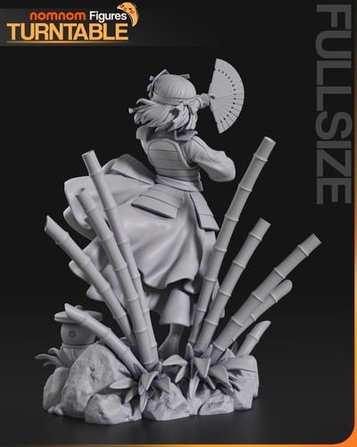 Suki - Avatar - Fan Art Figur - 3D Resin Print - 195/83mm / 86mm Bust - Bild 5 von 10