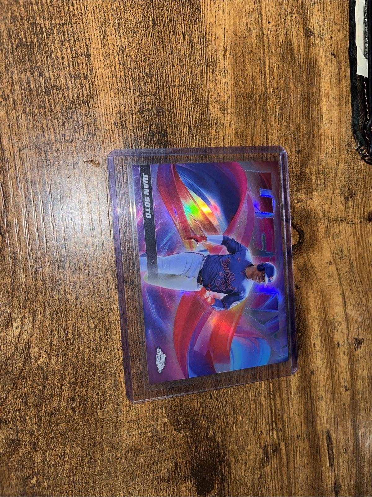 2025 Topps Chrome Juan Soto HX-5 Helix SSP