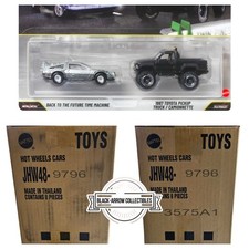 Hot Wheels Car Culture 2-Pack BTTF Time Machine 87 Toyota Case of 8 JHW48