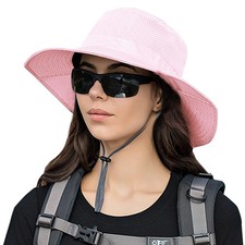 "UPF 50 Sun Hats for Fishing, Outdoor Activities Breathable Wide Brim"