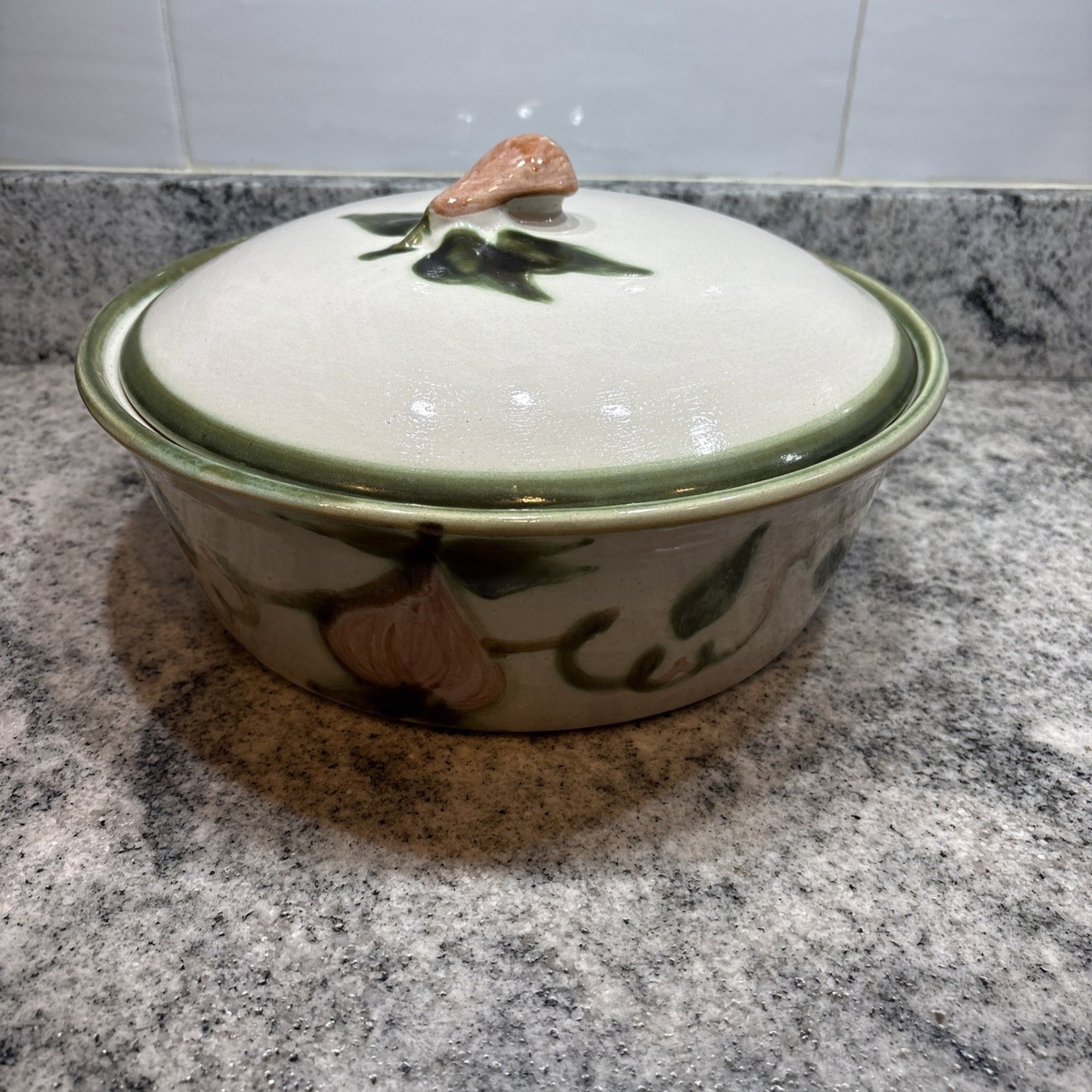 John B Taylor Louisville Stoneware KY Pottery HARVEST Large 4 Qt