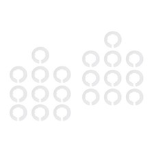  Set of 2 Air Conditioning Hole Decorative Conditioner Wall Cover Covers