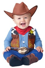 Brand New Wee Wrangler Western Cowboy Infant/Toddler Halloween Costume