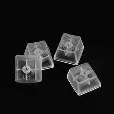 1 Set ABS Full Transparent Backlit Keycaps Key Cap Parts For Mechanical Keyboard