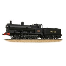 OO Gauge Bachmann LNWR G2 9446 LMS Black Steam Locomotive 31-483 Train NEW