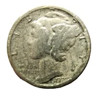 1922-D Mercury Dime Good Original coin