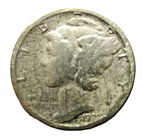 1922-D Mercury Dime Good Original coin