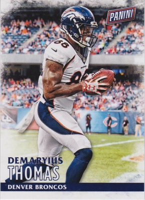 #ad 2016 Panini Black Friday #30 Demaryius Thomas FB $2.00